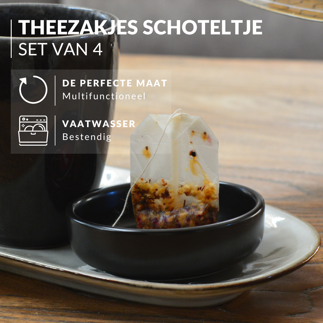 Theezakjes Schoteltjes